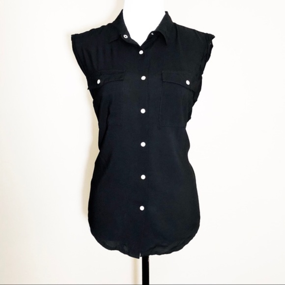 Cheap Monday Calexia Shirt in Black - Picture 2 of 2